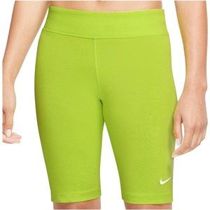 Nike Women's Sportswear Essential Bike Shorts -Atomic Green XXL 2XL